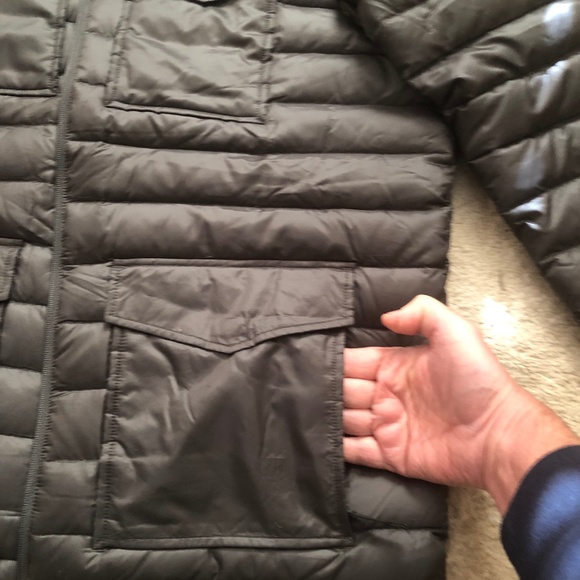 Eddie Bauer Mens Puffer Down Coat - Picture 6 of 7